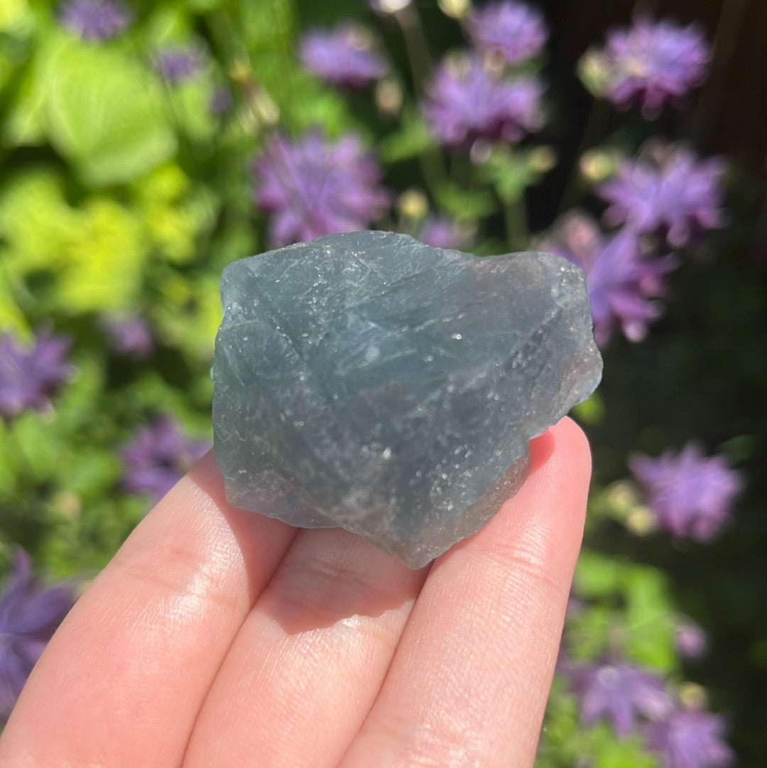 Blue Fluorite Raw